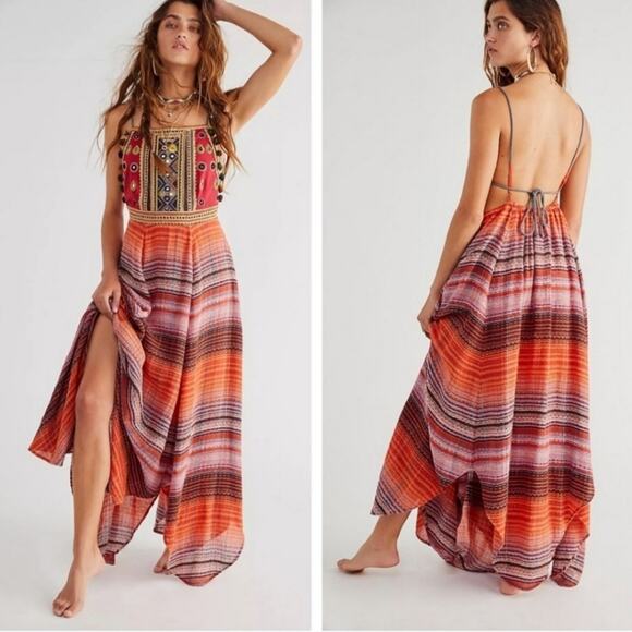 Free People Regina Maxi Dress - Picture 1 of 14